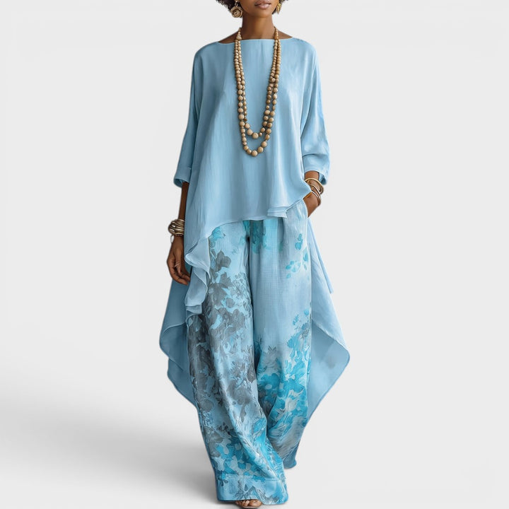 Celestine | Flowing Elegance Two-Piece Set