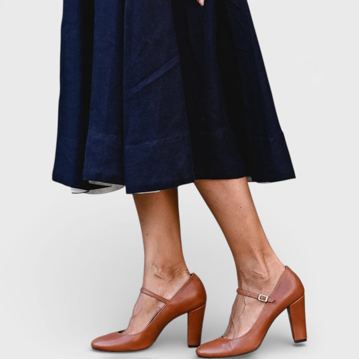 Caella | Elegant sandals with straps and block heels, perfect for any occasion