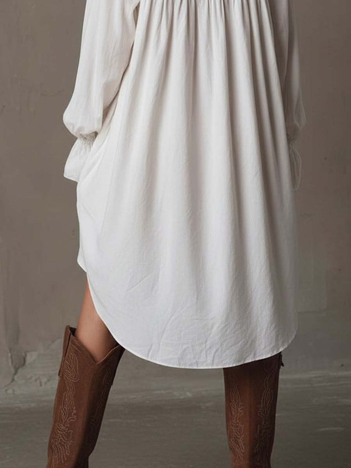 Odette Mini Dress - lace detail closeup