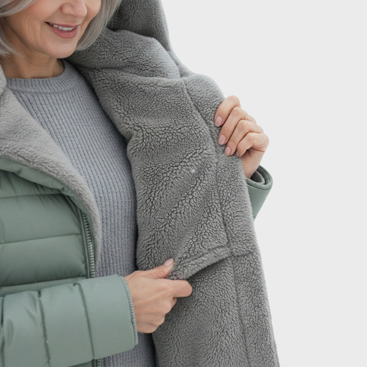 Donna | Fleece Lined Puffer Coat