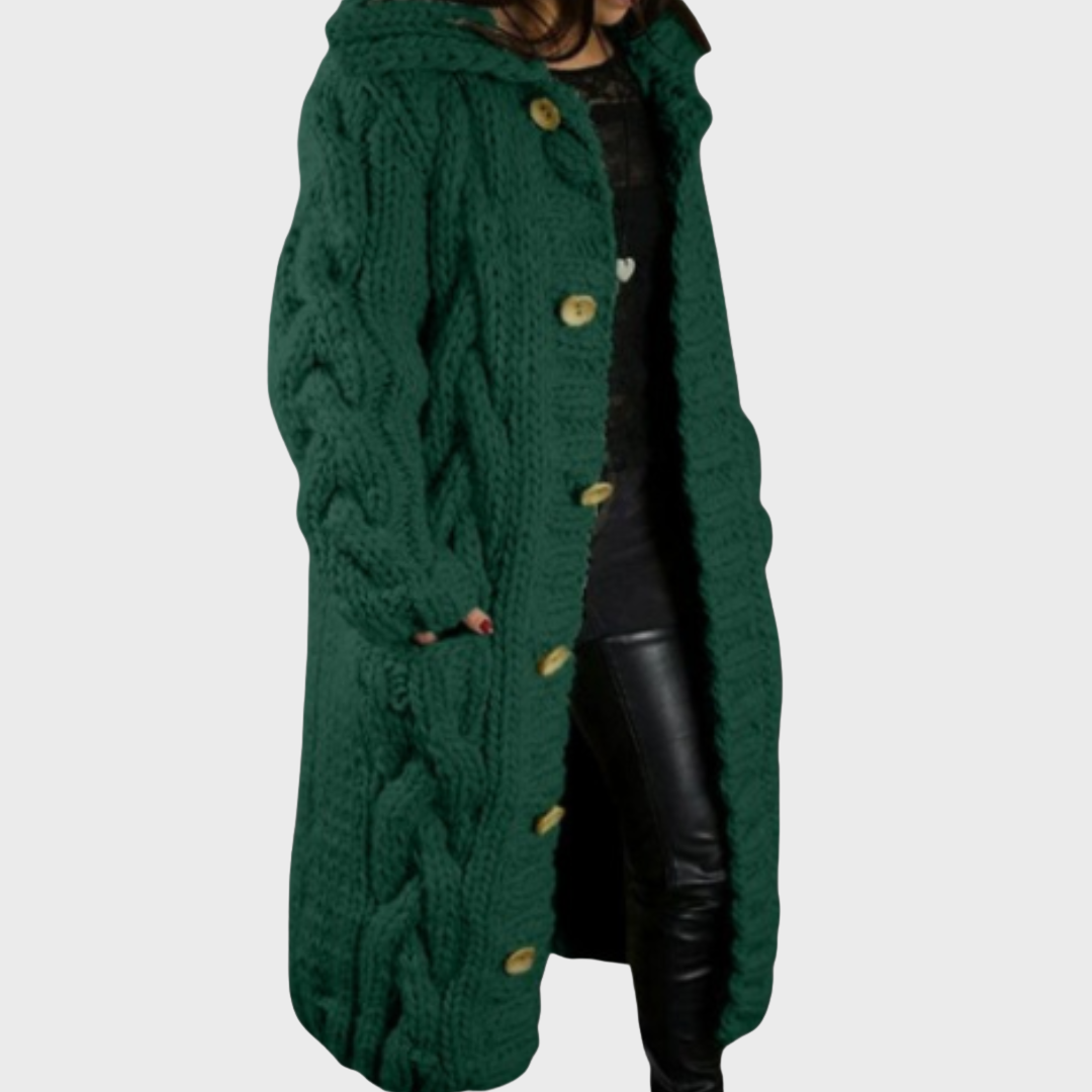 Karina | Elegant Cozy Tummy-Covering Coat