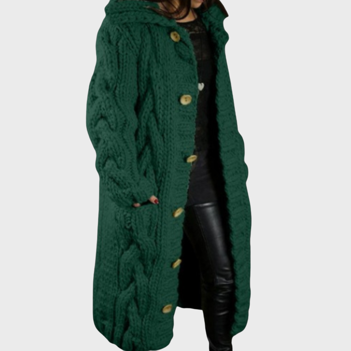 Karina | Elegant Cozy Tummy-Covering Coat