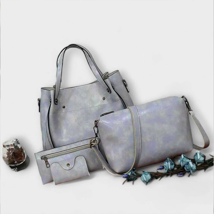 Aurora. - 4-Piece Vintage Bag Set