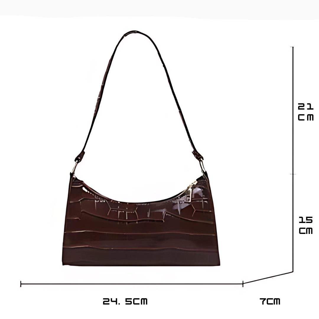 Olivia | Shiny Leather Bag
