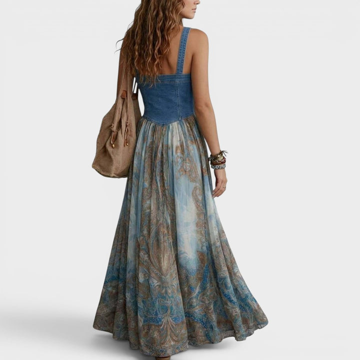 Seraphina | Paisley Flow Maxi Dress