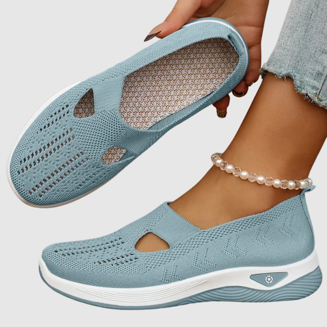 Amanda | Slip-On Knit Walking Sneakers