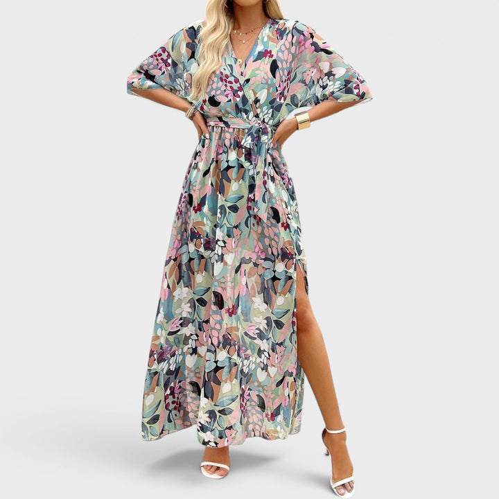 Elowen | Elegant Floral Maxi Dress