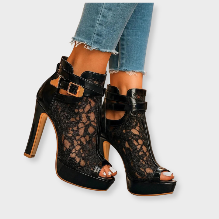 Juliana | Stylish Lace Heels