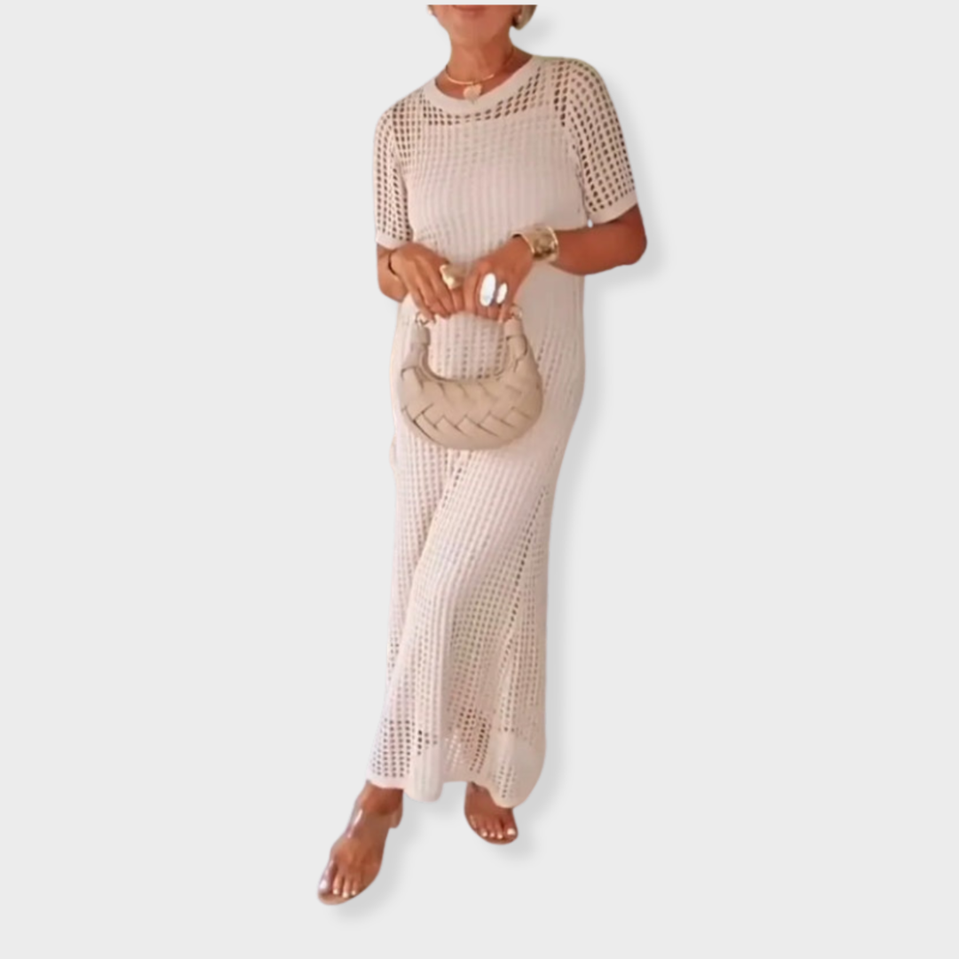 Bethany | Cut-Out Long Maxi Dress and Free Inner Dress