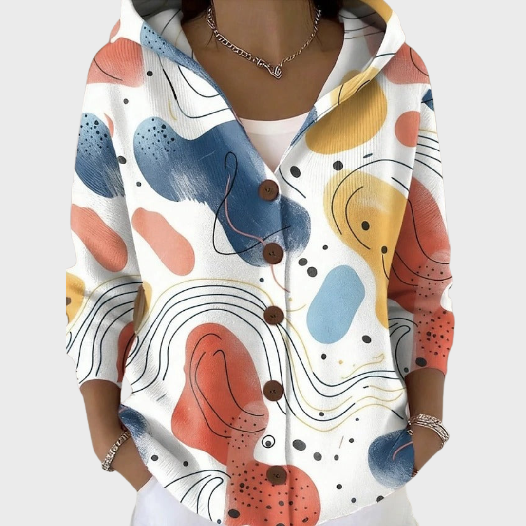 Cassidy | Artistic Warm Long Cardigan