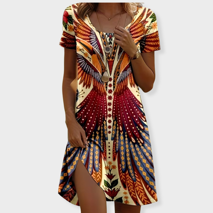 Camila | Boho Summer Mini Dress