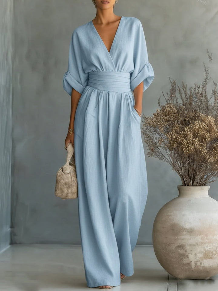 Noirelle | Elegant Flowing Jumpsuit