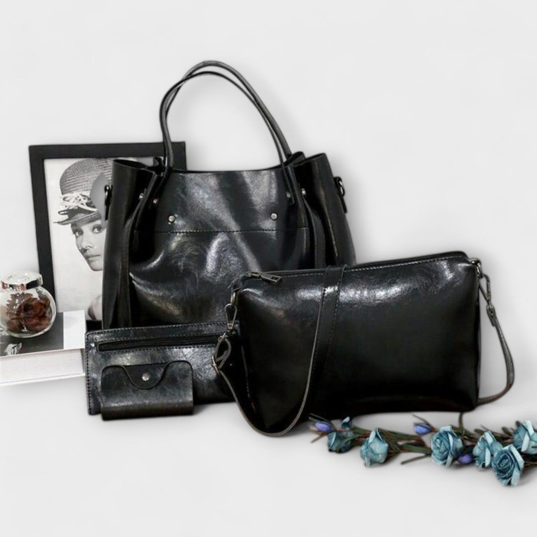 Aurora. - 4-Piece Vintage Bag Set