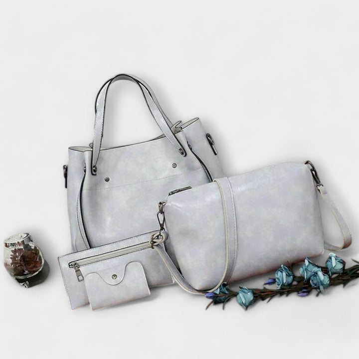 Aurora. - 4-Piece Vintage Bag Set