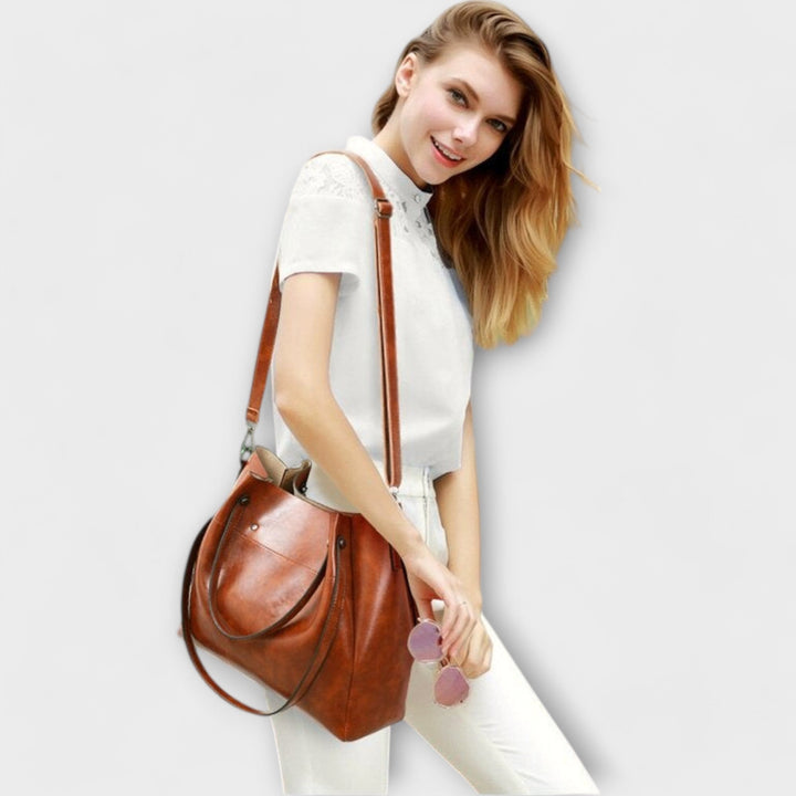 Aurora. - 4-Piece Vintage Bag Set