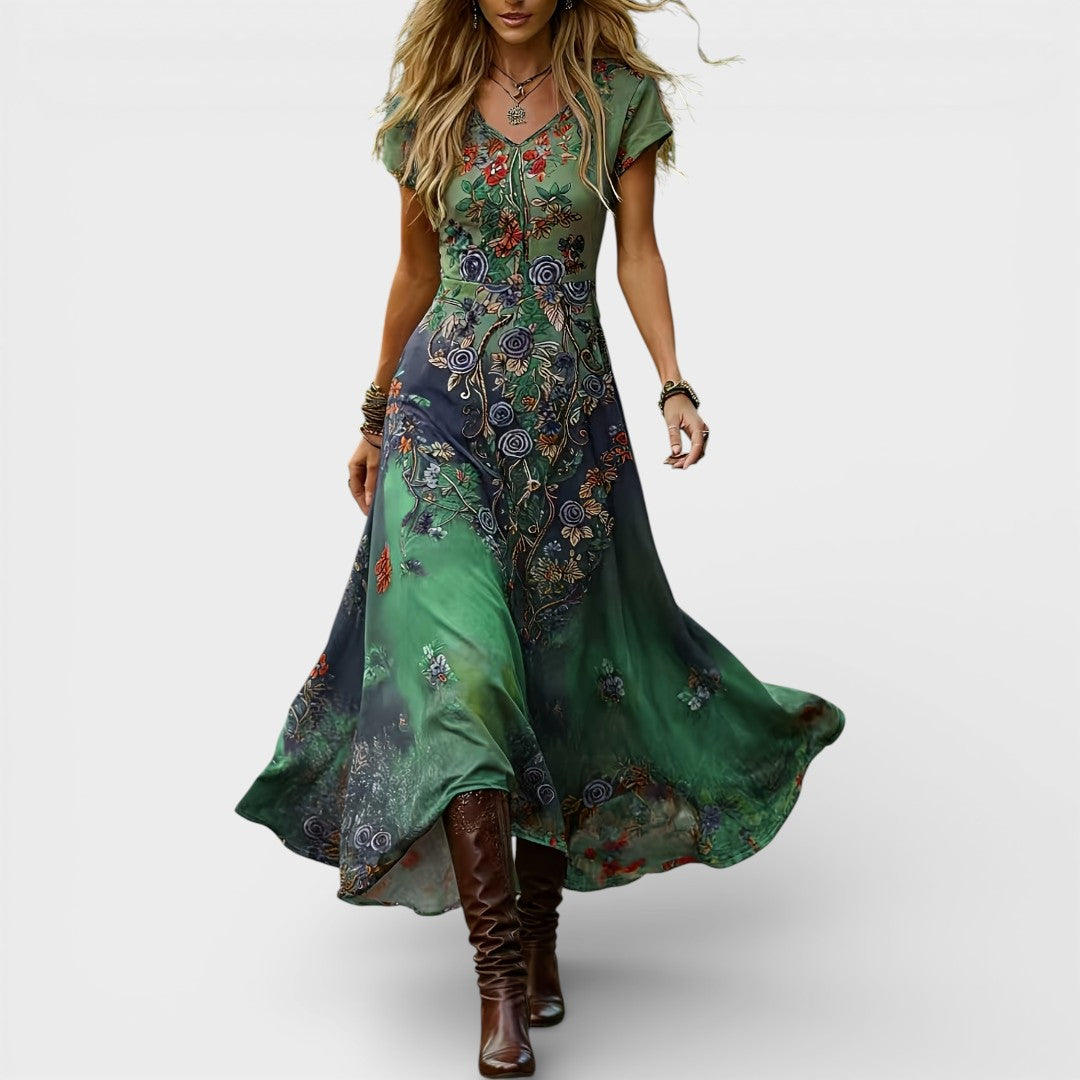 Louise | Floral Maxi Dress