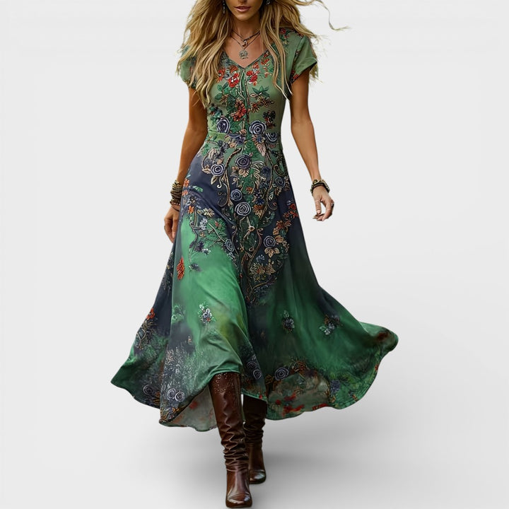 Louise | Floral Maxi Dress