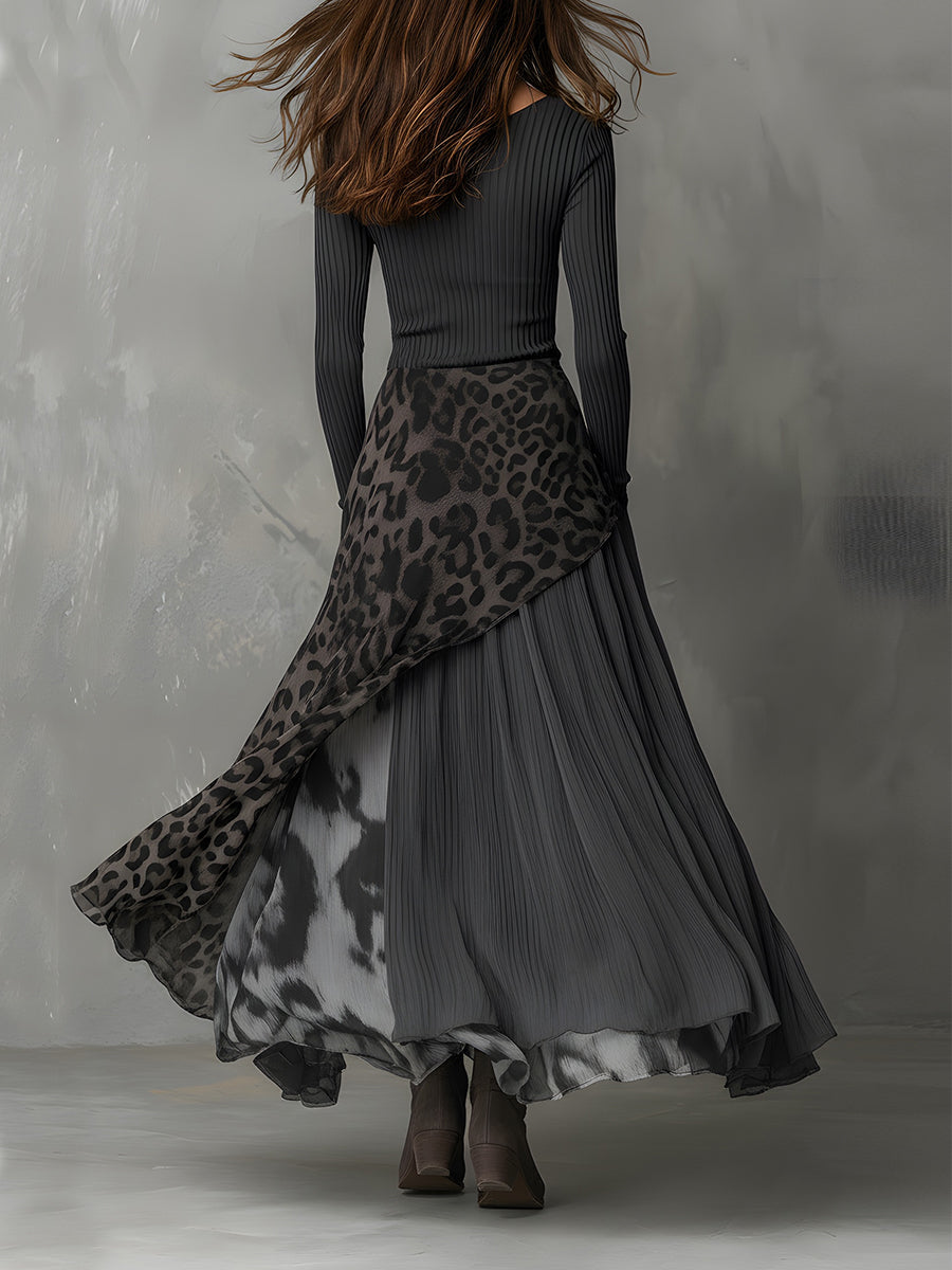 Amara | Artistic Layered Maxi Dress