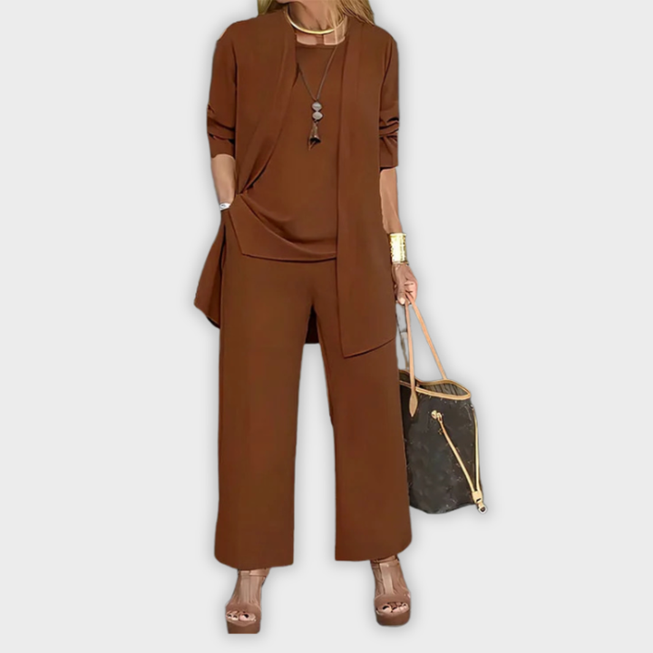 Penelope | Elegant Women’s 3-Piece Loose-Fit Set