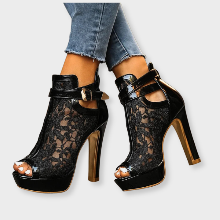 Juliana | Stylish Lace Heels