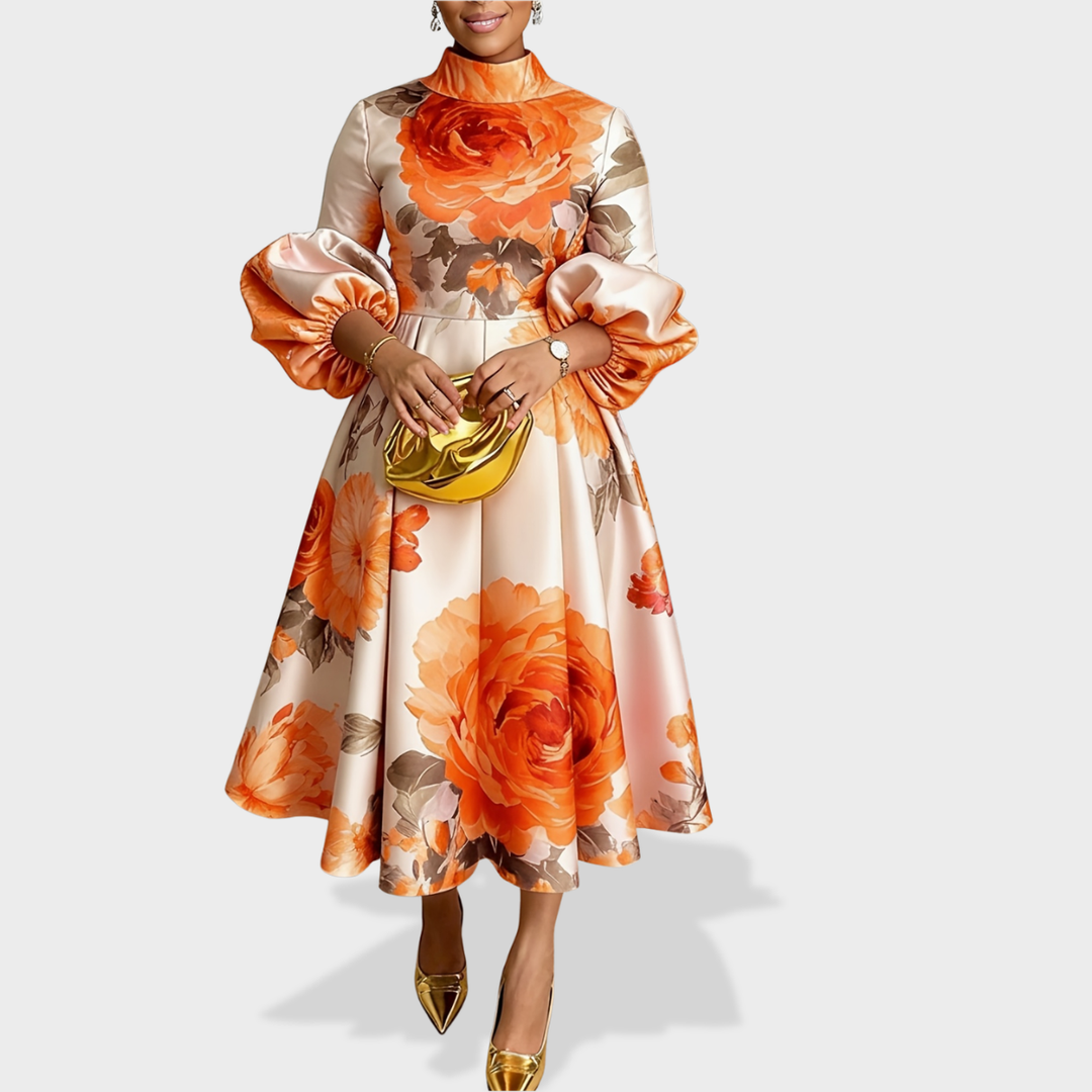 Brooklyn | Floral Puff Sleeve Dress