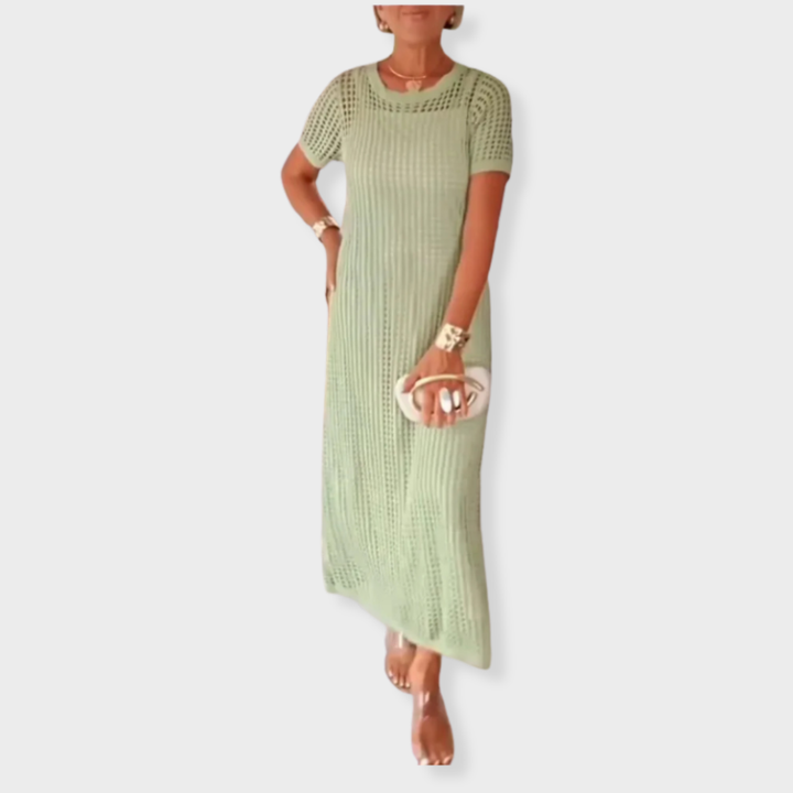 Bethany | Cut-Out Long Maxi Dress and Free Inner Dress