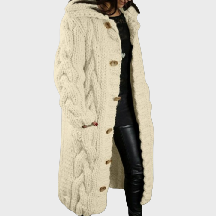 Karina | Elegant Cozy Tummy-Covering Coat