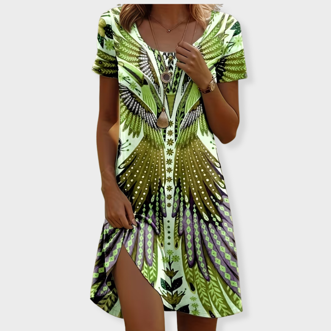 Camila | Boho Summer Mini Dress