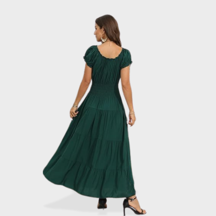 Scarlett | Boho Print Maxi Dress