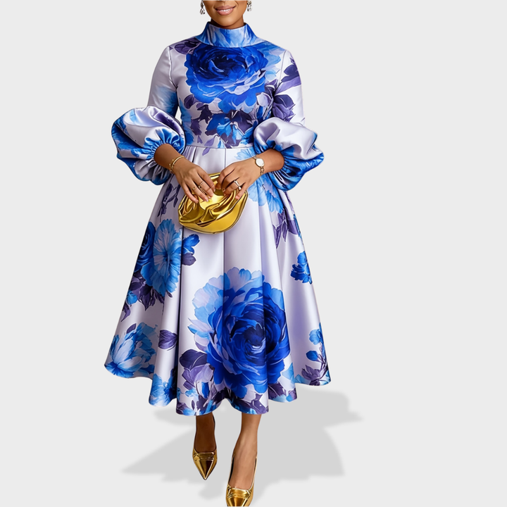 Brooklyn | Floral Puff Sleeve Dress