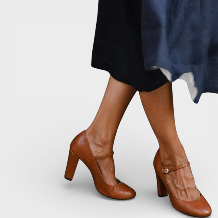 Caella | Elegant sandals with straps and block heels, perfect for any occasion