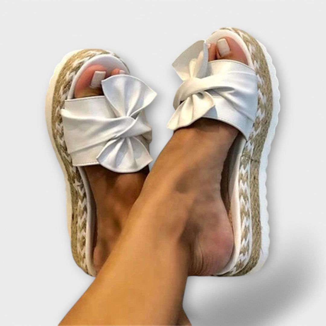 Solegenius - Stylish Sandals with Bow