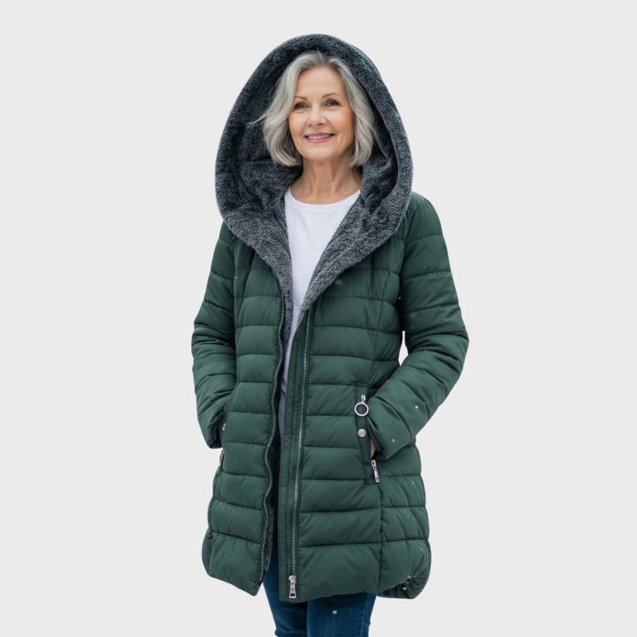 Donna | Fleece Lined Puffer Coat