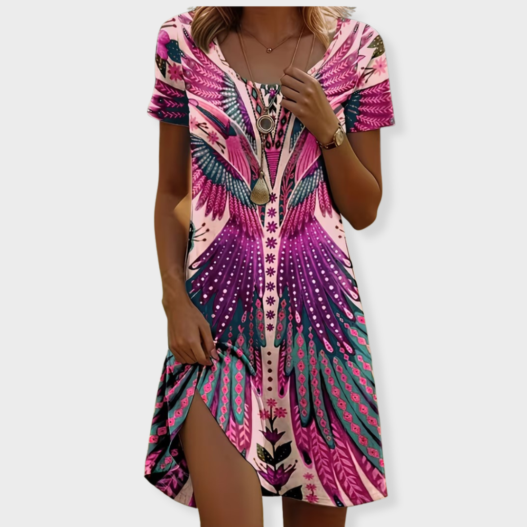 Camila | Boho Summer Mini Dress