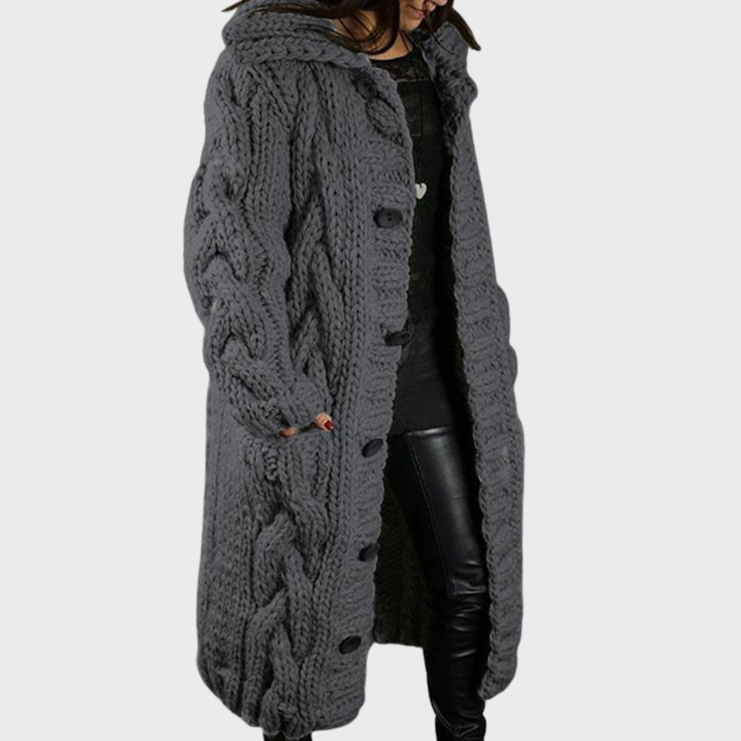 Karina | Elegant Cozy Tummy-Covering Coat