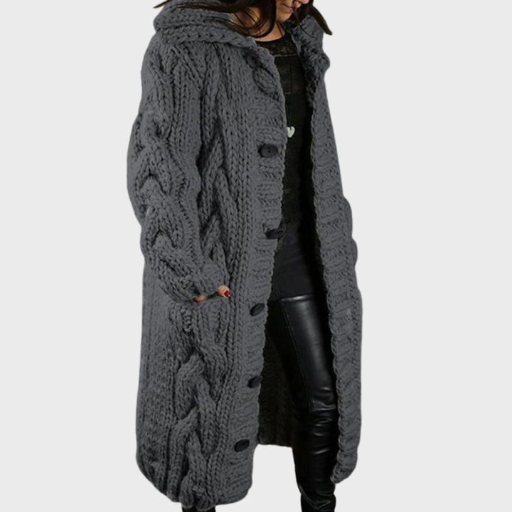 Karina | Elegant Cozy Tummy-Covering Coat