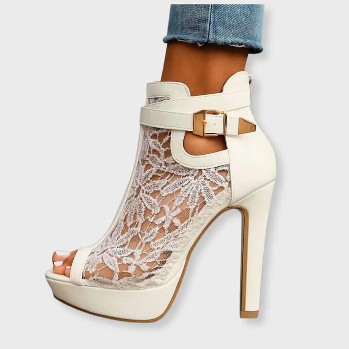 Juliana | Stylish Lace Heels