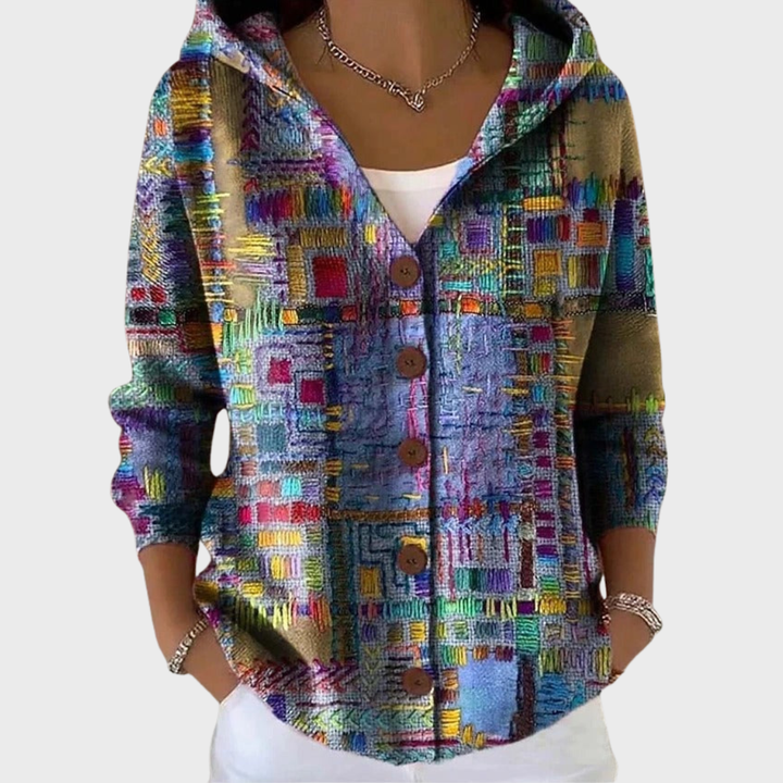 Cassidy | Artistic Warm Long Cardigan
