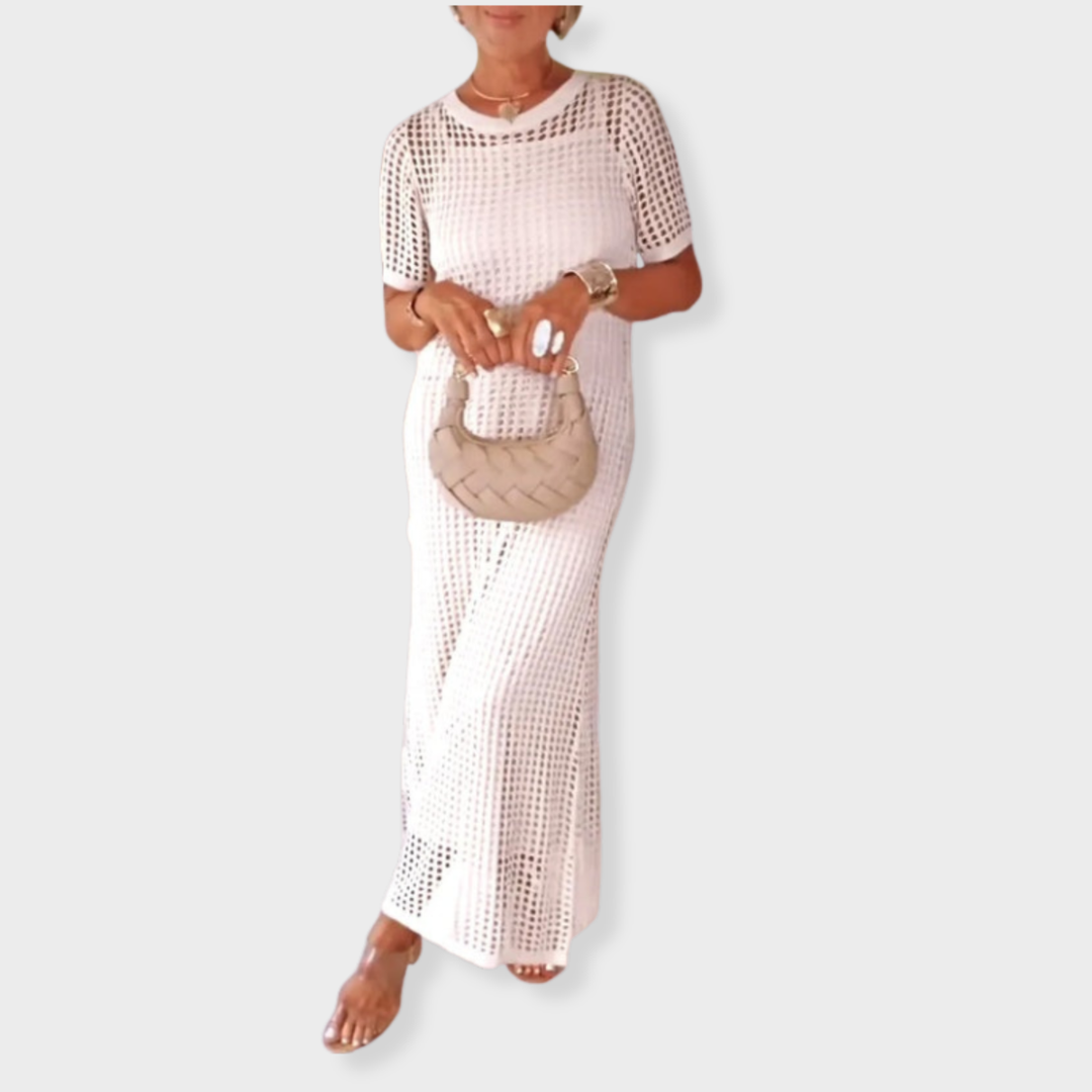 Bethany | Cut-Out Long Maxi Dress and Free Inner Dress