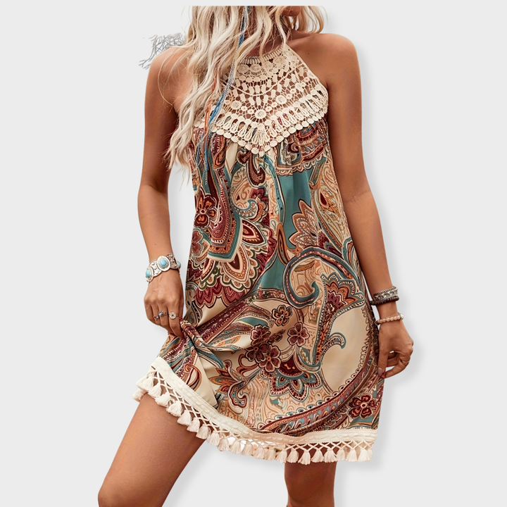 Zoey | Paisley Mini Dress