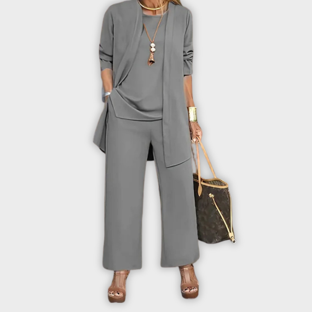 Penelope | Elegant Women’s 3-Piece Loose-Fit Set