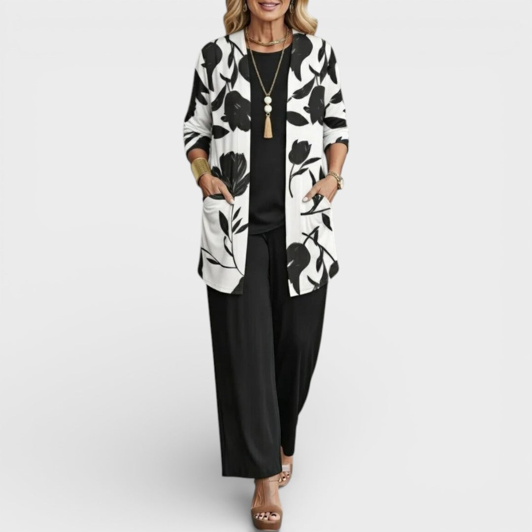 Freya | Chic 3-Piece Pant Set