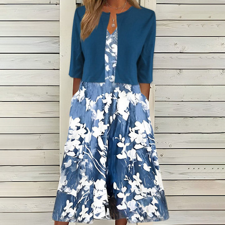 Delilah | Floral Dress Two-Piece Set