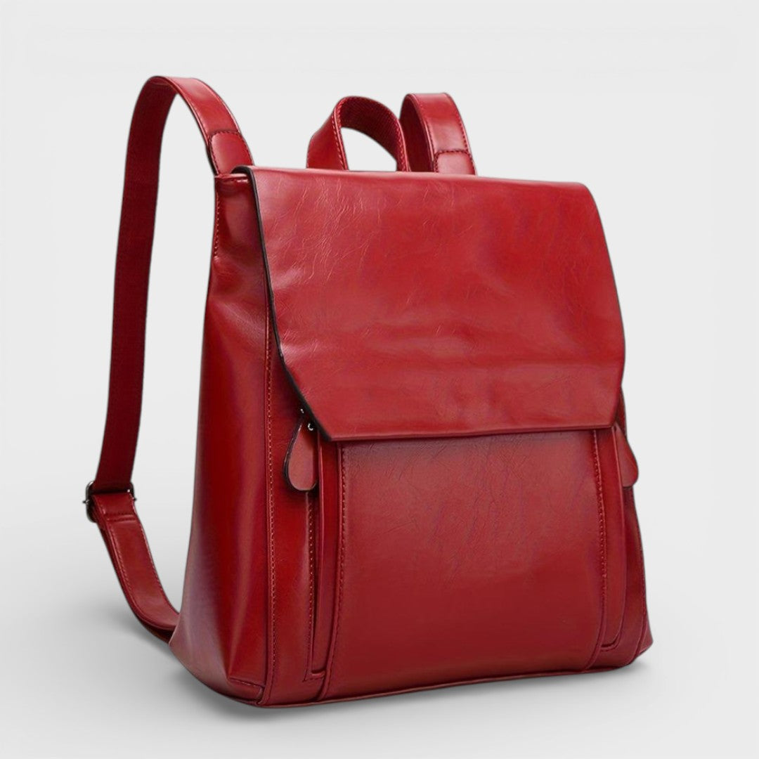 Hannelore – Vintage Backpack Bag with Quilted Pattern