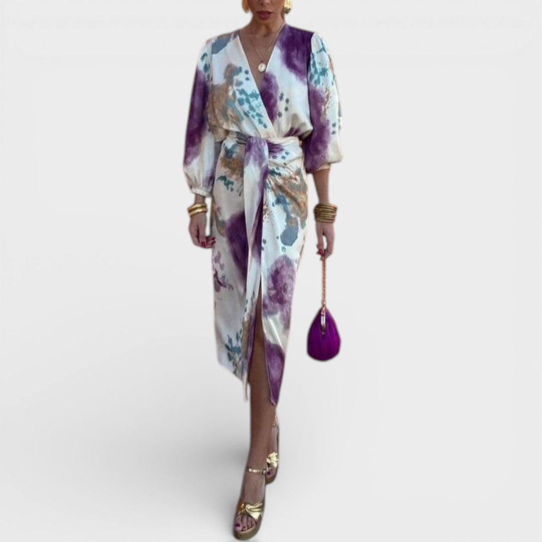 Dorothy | Draped Midi Dress