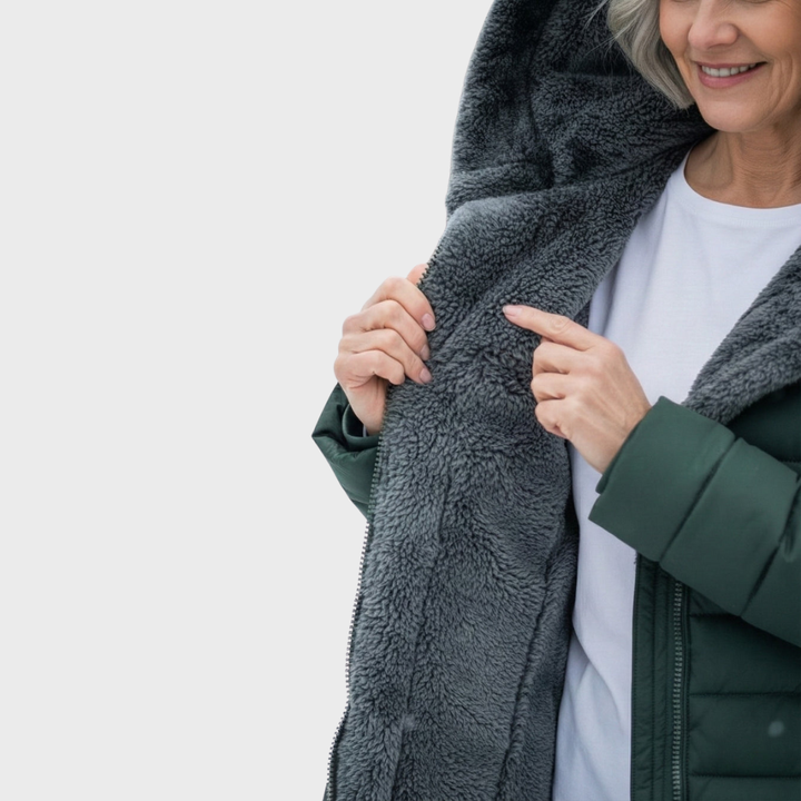 Donna | Fleece Lined Puffer Coat