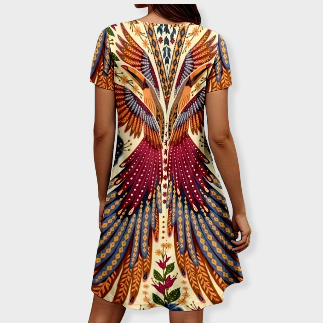 Camila | Boho Summer Mini Dress