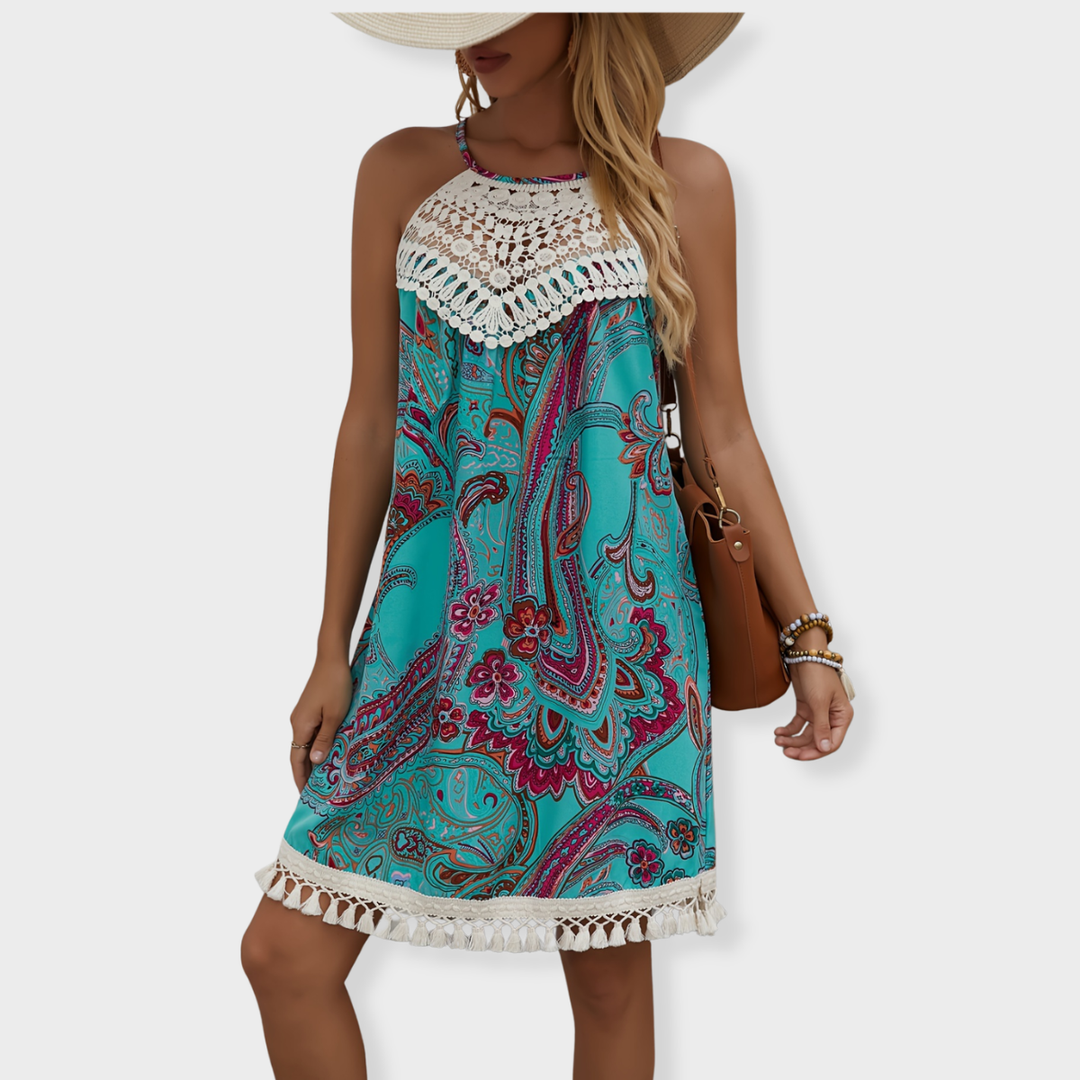 Zoey | Paisley Mini Dress