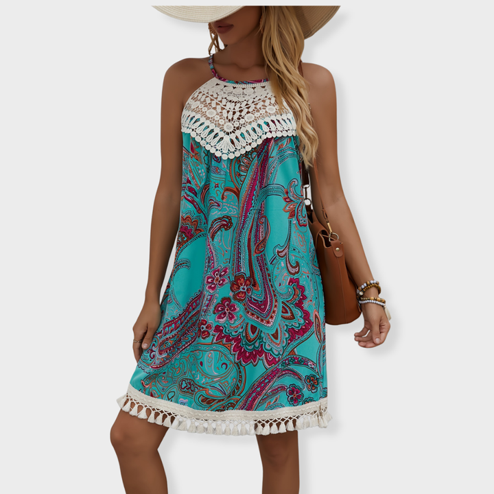 Zoey | Paisley Mini Dress