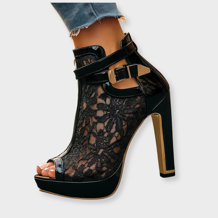 Juliana | Stylish Lace Heels